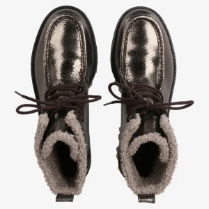 Paul Green Lace-up bootie with warm lining